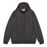 Gucci Monogram Track Jacket Black