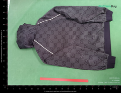 Gucci Monogram Track Jacket Black