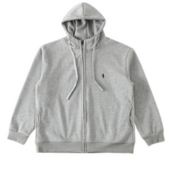 Ralph Lauren Zip Hoodie Grey