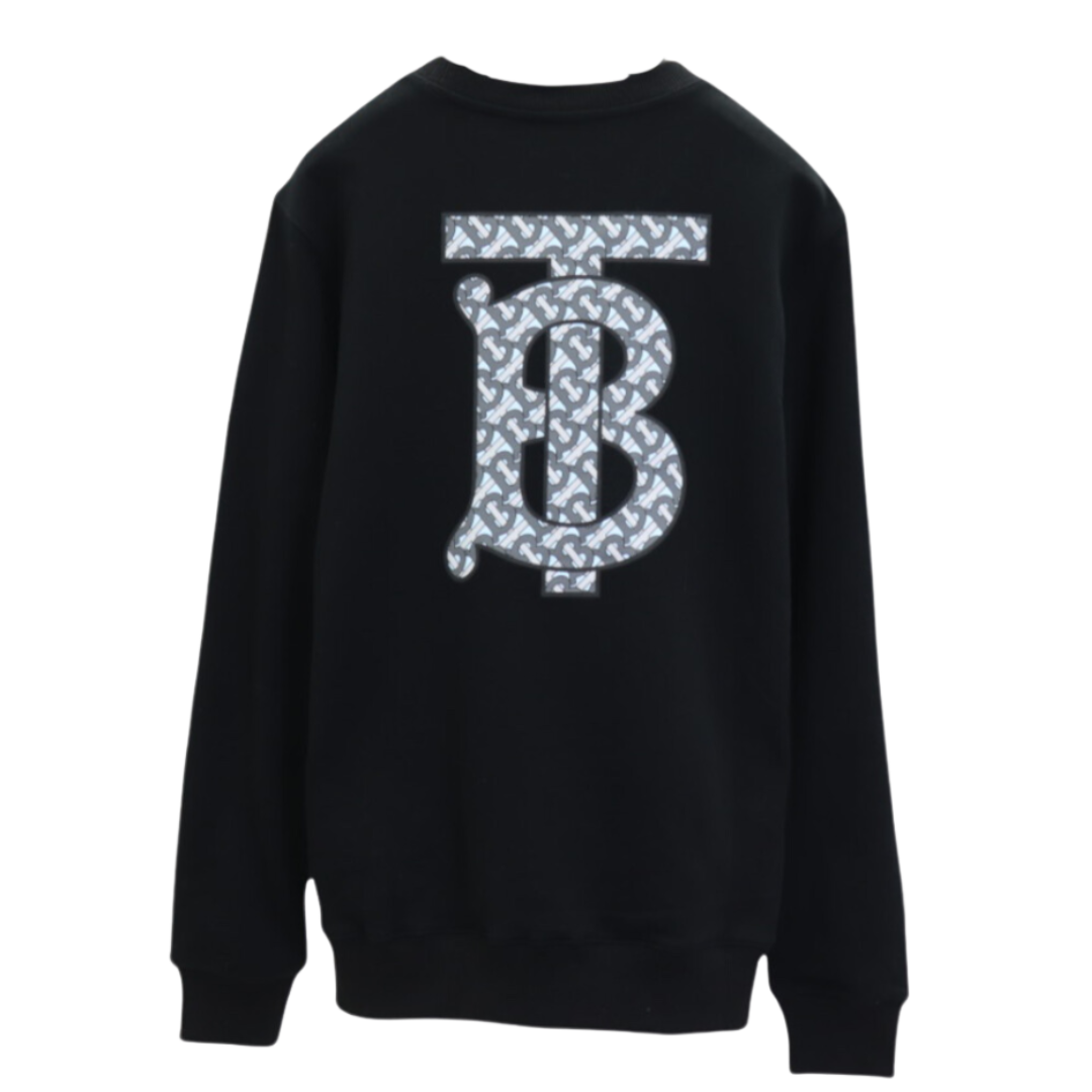 Burberry Sweater Black White
