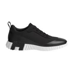 Hermes Bouncing Sneaker Black White
