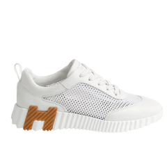 Hermes Bouncing Sneaker White Net