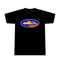 Corteiz Black Blue Tshirt