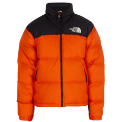 The North Face Nuptse Puffer Orange