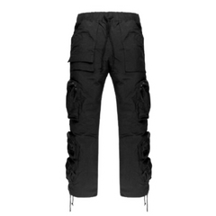 Travis Scott Whoisjacov Pocket Cargo Pants Black