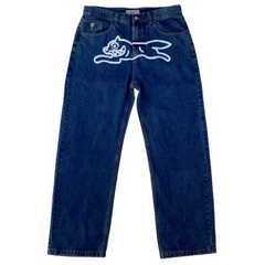 Vintage Denim BBC Blue White Flying Dog