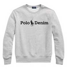 Polo Raplh Lauren Sweater Print Grey