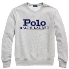 Polo Raplh Lauren Sweater Print Grey