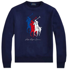 Polo Raplh Lauren Print Dark Blue