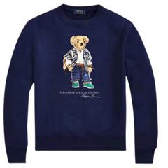 Polo Raplh Lauren Bear Print Dark Blue