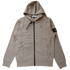 Stone Island Zip Hoodie Pigeon Ash