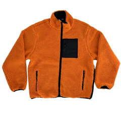 Stussy Fleece Orange Black