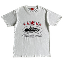 Corteiz Red Star Demon T-Shirt White