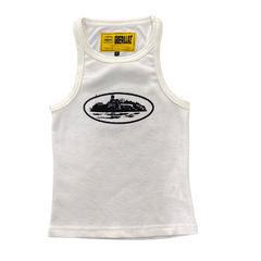 Corteiz Basic Tanktop White Black