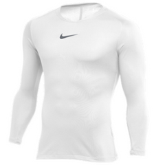 Nike Compression Shirt Longsleeve White