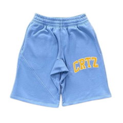 Corteiz CR Letter Shorts Baby Blue