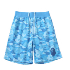 Bape Shorts Baby Blue