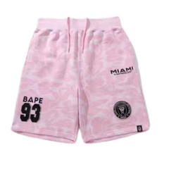 Bape Shorts Inter Miami Pink