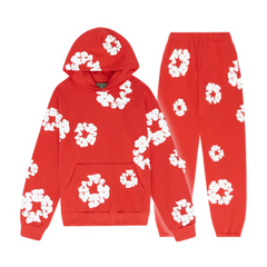 Denim Tears The Cotton Wreath Tracksuit Red