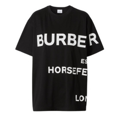 Burberry Big Font T-Shirt Black