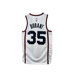 Houston Rockets DURANT Jersey White Number 35 2024