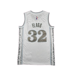 Nike Dallas Mavericks 2024-25 City Edition White NR 32 Flagg