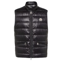 Moncler Gui Down Vest Black