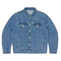 Corteiz C Star Denim Trucker Jacket Blue