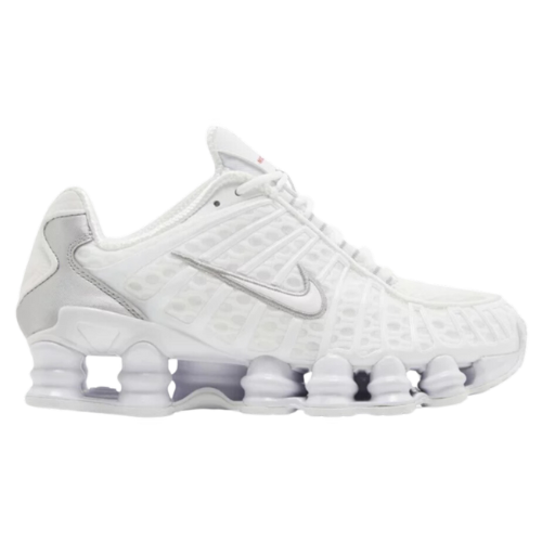 Nike Shox TL White Silver