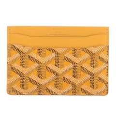 Goyard Cardholder Yellow