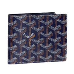 Goyard Victoire Wallet Navy Blue