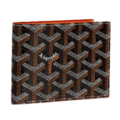 Goyard Victoire Wallet Black & Tan