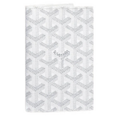 Goyard Grenelle Passport Cover White