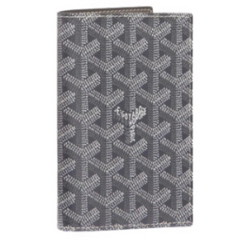 Goyard Grenelle Passport Cover Grey