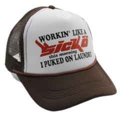 Sicko Trucker Cap Brown