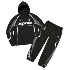 Supreme x Umbro Italy Tracksuit Black