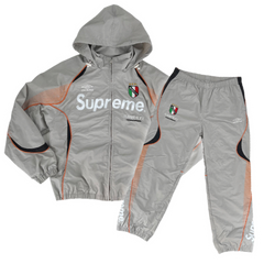 Supreme x Umbro Italy Tracksuit Grey