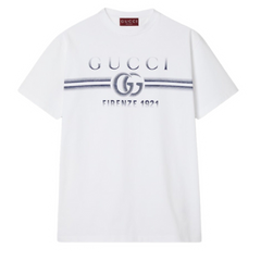 Gucci T Shirt Firenze 1921 White