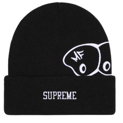 Supreme MF Doom Beanie Black