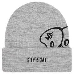 Supreme MF Doom Beanie Grey