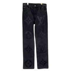 Louis Vuitton Denim Black