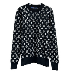 Louis Vuitton Sweater Black White