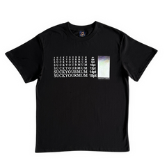 Corteiz Times New Roman T Shrit Black