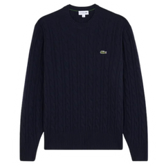 Lacoste Knit Sweater Navy Blue