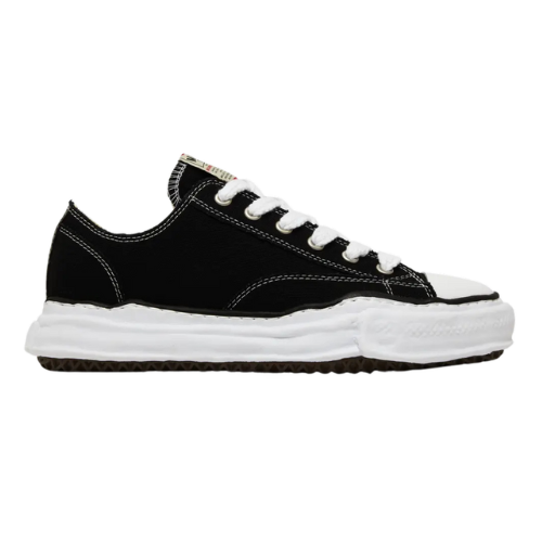 Maison Mihara Yasuhiro Peterson OG Sole Canvas Low Black White