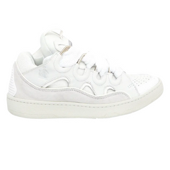 Lanvin Curb Sneaker All White