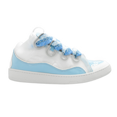 Lanvin Curb Sneaker Baby Blue White