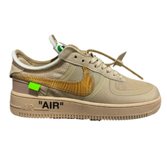 Air Force 1 Sneaker Off White Brown