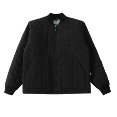 Carhratt Bomber Jacket Wave Print Black