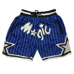 NBA Basketball Vintage Shorts Orlando Magic Blue